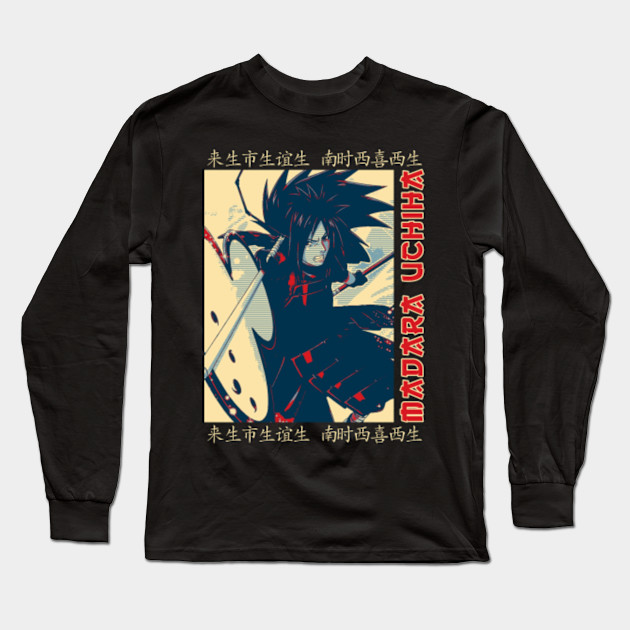 Madara Uchiha - Madara Uchiha - Long Sleeve T-Shirt | TeePublic
